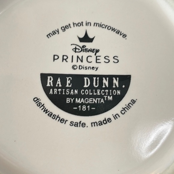 NEW Rae Dunn A DREAM COME TRUE  Disney Princess Double Sided Mug - Picture 6 of 6